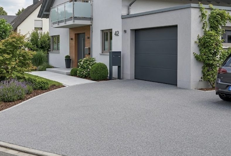Einfahrt und Garage Steinteppich Hamburg